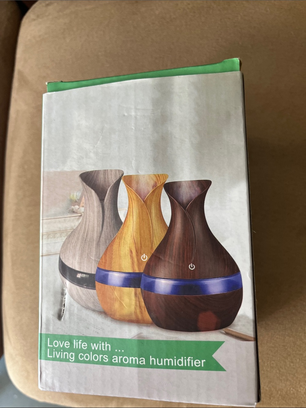 Living Colors Aroma Humidifier - Brown